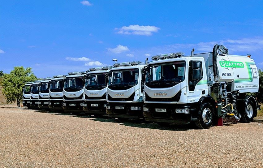Quattro Group Invests In The Future As It Orders IVECO's Greener Eurocargo Trucks